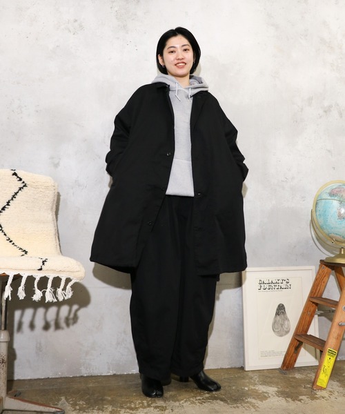 HARVESTY（ハーベスティ） ステンカラーコート コート レディース