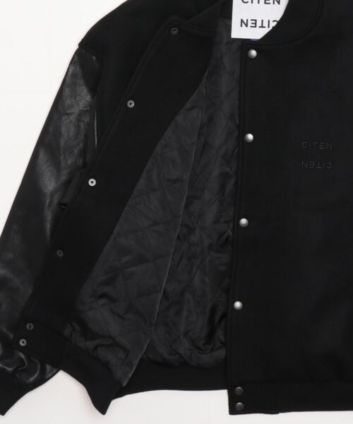 CITEN（シテン） スタジャン FREE ブラック メンズ : ZOZOTOWN Yahoo