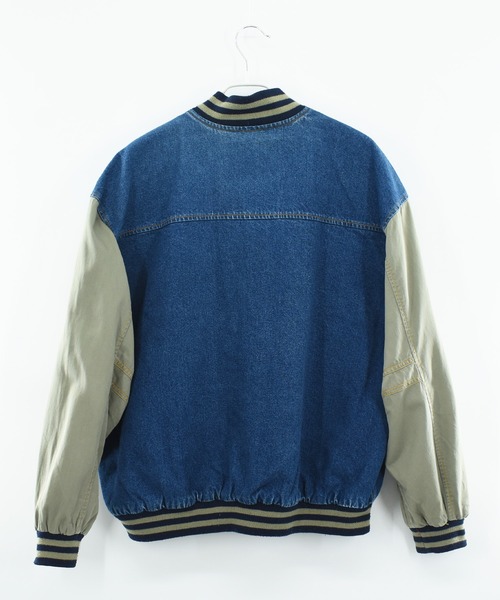 VINTAGE スタジャン 「ヴィンテージ古着」90's Wear Guard 企業ロゴ