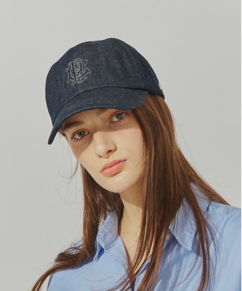 Chapeau d' O（シャポードオー） キャップ 帽子 Denim EMB Cap