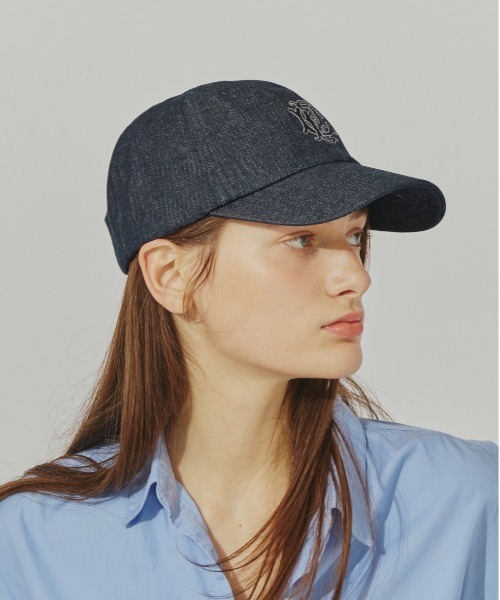 Chapeau d' O（シャポードオー） キャップ 帽子 Denim EMB Cap