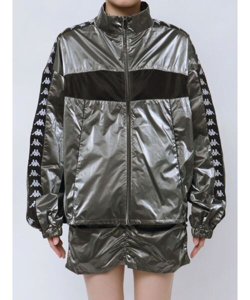 【BK】Kappa/(W)ナイロンジャケット ニッキー｜Kappa/(W)ナイロンジャケット | Rakuten Fashion(楽天