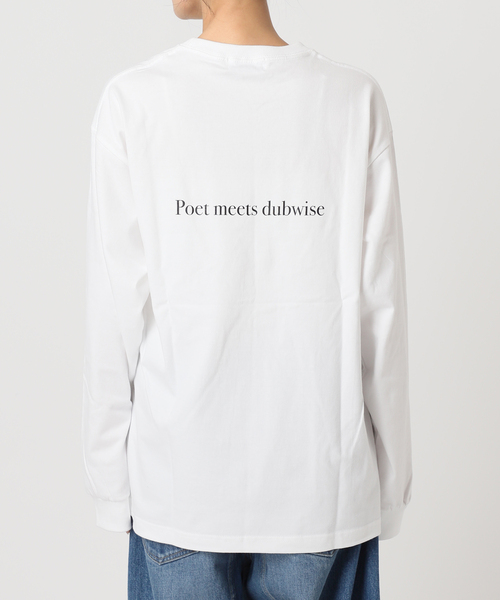 tシャツ POETMEETSDUBWISE KINDNESS＆HEALING1ロングスリーブTシャツ レディース POET MEETS DUBWISE tシャツ POETMEETSDUBWISE