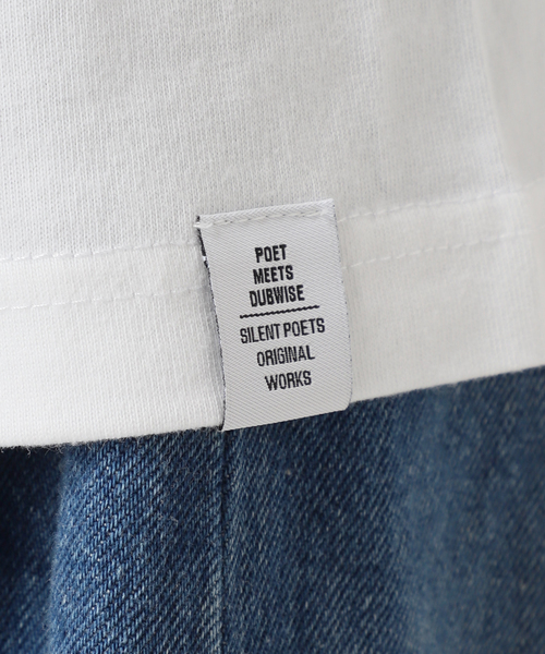 tシャツ POETMEETSDUBWISE KINDNESS＆HEALING1ロングスリーブTシャツ レディース POET MEETS DUBWISE tシャツ POETMEETSDUBWISE