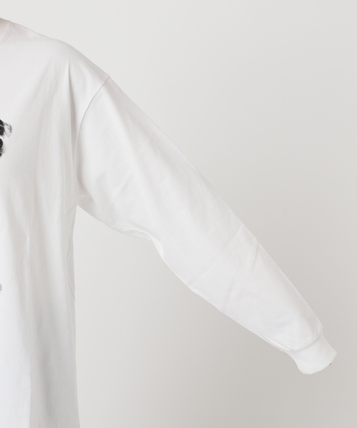 tシャツ POETMEETSDUBWISE KINDNESS＆HEALING1ロングスリーブTシャツ レディース POET MEETS DUBWISE tシャツ POETMEETSDUBWISE