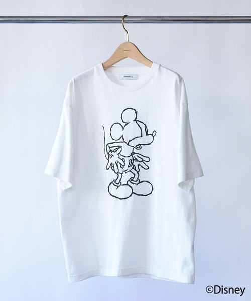 Johnbull（ジョンブル） tシャツ MICKEY MOUSE / Embroidery Tシャツ