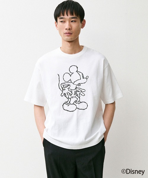 Johnbull（ジョンブル） tシャツ MICKEY MOUSE / Embroidery Tシャツ
