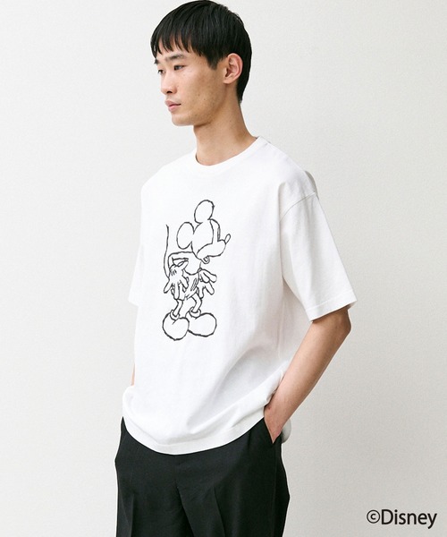 Johnbull（ジョンブル） tシャツ MICKEY MOUSE / Embroidery Tシャツ