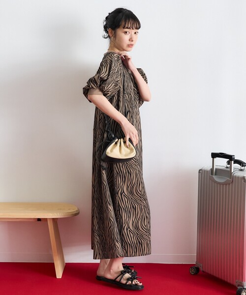 THOUSAND MILE☆サウザンドマイル パフスリーブワンピース☆Fサイズ FREAK'S STORE（フリークスストア）の「THOUSAND MILE