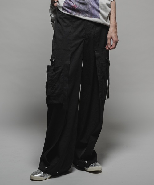 Casper John スラックス Wrap cargo slacks/ラップカーゴ