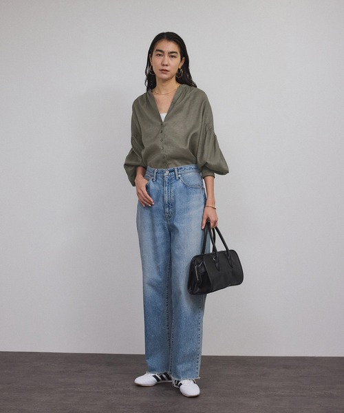 BARENA リネンスキッパーシャツ　サイズ46 ブラウン BARENA リネンスキッパーシャツ サイズ46 ブラウン - メルカリ