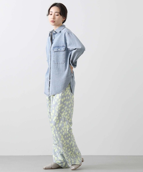 CHIGNON パンツ ダルメシアンワイドパンツ レディース