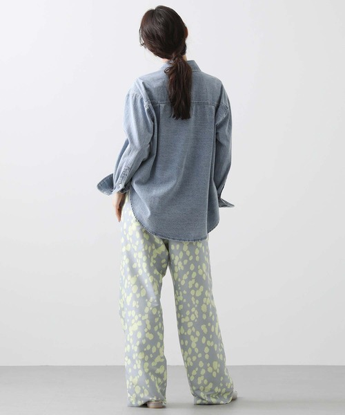 CHIGNON パンツ ダルメシアンワイドパンツ レディース