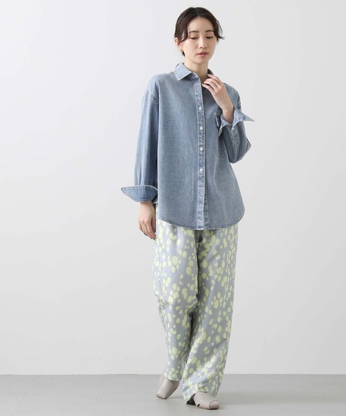 CHIGNON パンツ ダルメシアンワイドパンツ レディース
