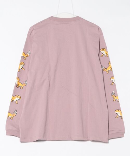 2025春夏新作 ゴースローキャラバン go slow caravan  ロンT Tシャツ トップス レオパードゲッコー レオパ メンズ レディース 長袖 綿 コットン 春 秋 冬 341903 go slow caravan 2025春夏新作 ゴースローキャラバン パーカー