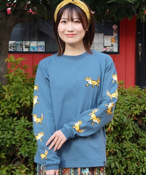 チチカカ（TITICACA） tシャツ go slow caravan レオパードゲッコー