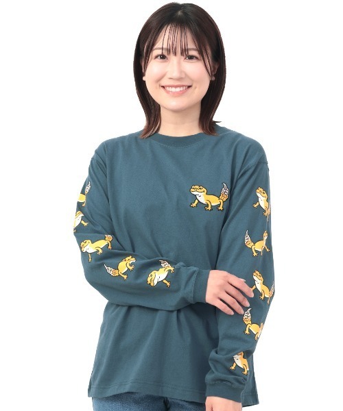 チチカカ（TITICACA） tシャツ go slow caravan レオパードゲッコー