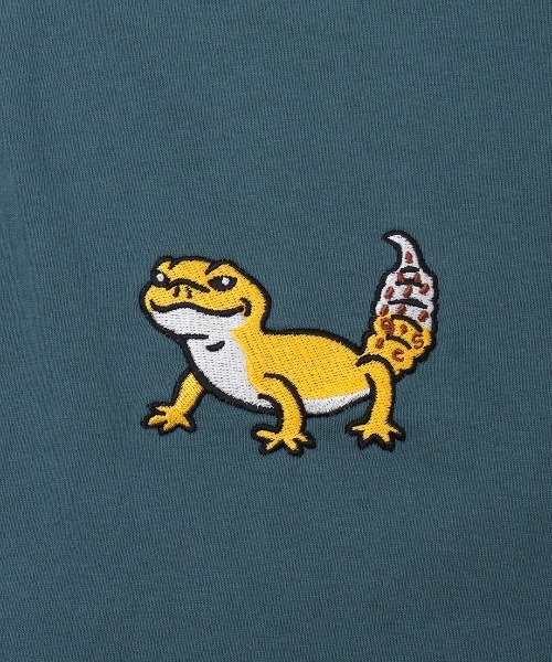 チチカカ（TITICACA） tシャツ go slow caravan レオパードゲッコー