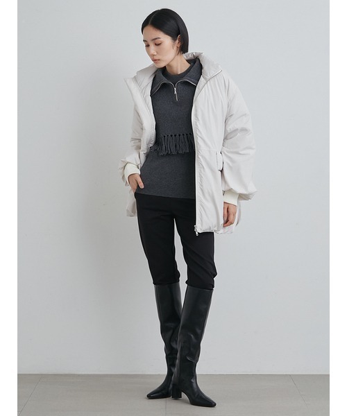 「MIESROHE」 長袖ニット FREE ブラック レディース_画像7