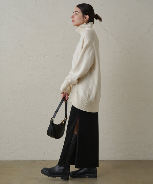 Loungedress（ラウンジドレス） タートルネックニット FREE オフ