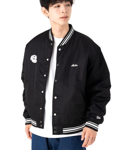 NEW ERA スタジャン ブラック Lサイズ　ニューエラ　美品 NEW ERA（ニューエラ） スタジャン L ブラック メンズ : ZOZOTOWN