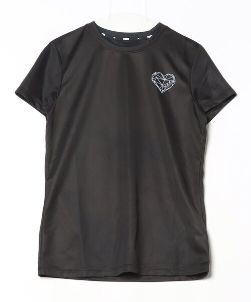 プーマ PUMA Live It Up Tee レディース シャツ トップス Lotus/Puma Black PUMA tシャツ プーマ ウィメンズ デア トゥ メッシュ 半袖 T