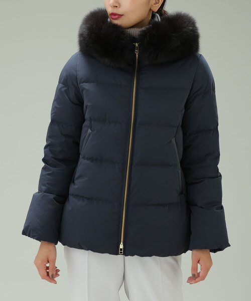 nano universe ナノユニバース　西川ダウン　ジャンパー　38 NANO universe（ナノ・ユニバース） ダウンジャケット「NISHIKAWA