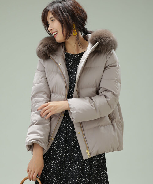 NANO universe（ナノ・ユニバース） ダウンジャケット 38 ブルー