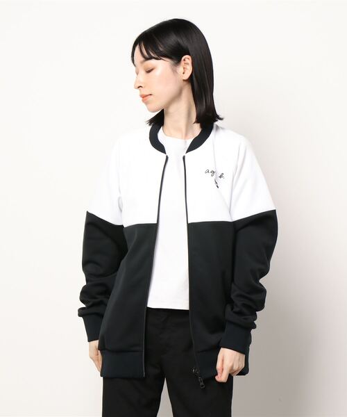 20SS agnes b.×arena フーディ ナイロン ジャケット パーカー