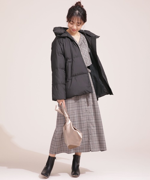 NANO universe（ナノ・ユニバース） ダウンジャケット 36 オフホワイト