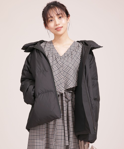 NANO universe（ナノ・ユニバース） ダウンジャケット 36 オフホワイト