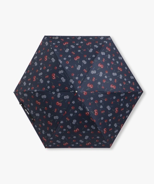 ANNA SUI 折りたたみ傘 チェリープリント晴雨兼用(トップ