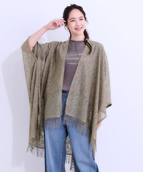 SHOO・LA・RUE（シューラルー） ポンチョ スクエアレースポンチョ