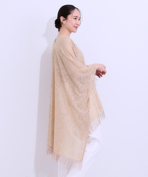 SHOO・LA・RUE（シューラルー） ポンチョ スクエアレースポンチョ