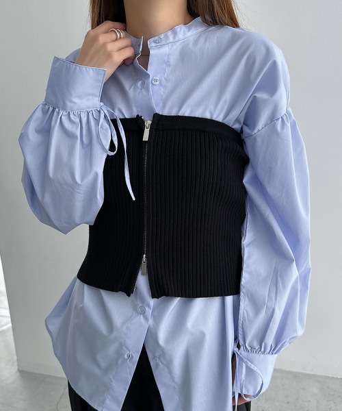 [andme] [alma design] bare top M черный женский 
