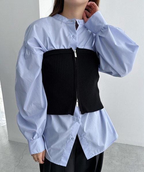 [andme] [alma design] bare top M черный женский 
