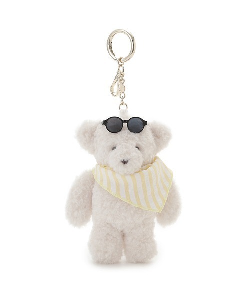 LILY BROWN キーホルダー Lily Bear スカーフスタイルチャーム