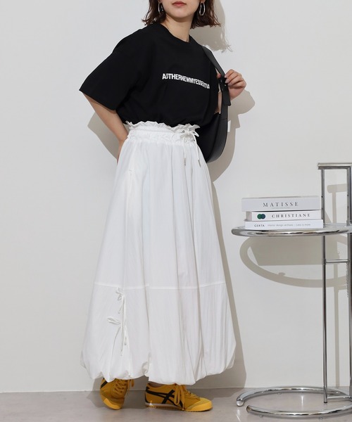 FUNALIVE（ファンアライブ） スカート nohea 両脇リボンバルーン