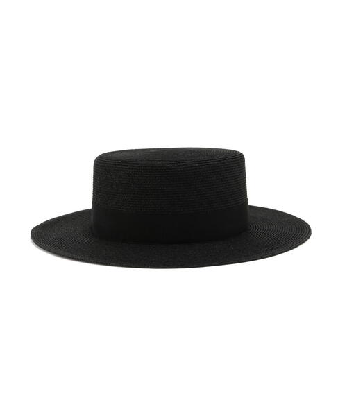 Schott　黒いレザー製ハット羊革　アメリカ製 Schott 黒いレザー製ハット羊革 アメリカ製Ω