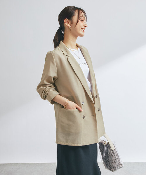 un dix cors ジャケット テーラードジャケット 「サラッと羽織