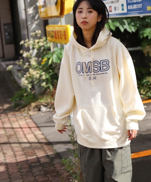 「ZIP FIVE」 プルオーバーパーカー LARGE ブラウン レディース