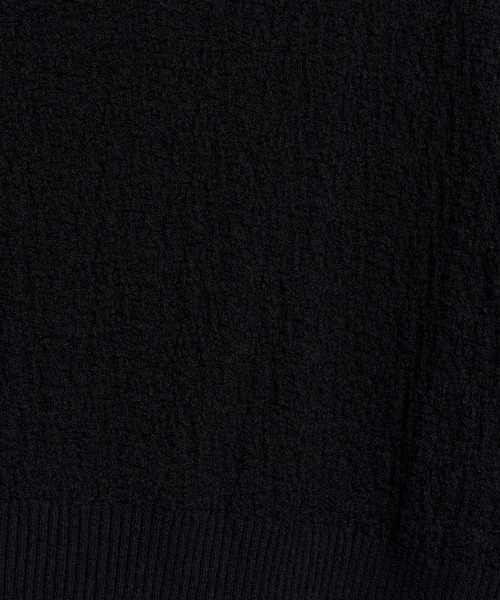 「MAISON SPECIAL」 長袖ニット 1 ブラック メンズ