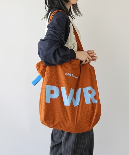 Port トートバッグ 「 / ポート 」 ビッグ ロゴ 配色 ナイロン