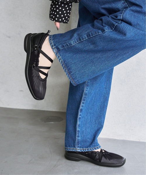 【本日限定お値下げ！美品】L エラスティックスニーカー　ナチュラル　23cm LE TALON スニーカー 「追加」Lエラスティックスニーカー