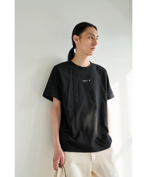 「agnes b.」 半袖Tシャツ LARGE ブラック レディース