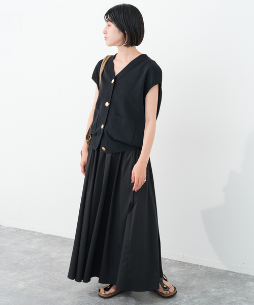 Spick＆Span ベスト ジレ 「WEB限定追加2」ウォッシャブルV