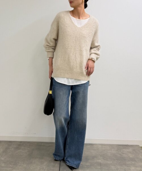 Loungedress（ラウンジドレス） ニット セーター FURカシミヤVニット