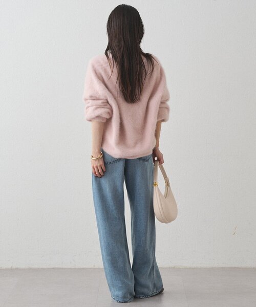 loungedress FURカシミアVニット Loungedress ニット セーター FURカシミヤVニット レディース