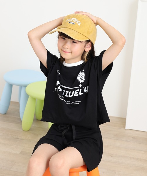 FUNALIVE セットアップ Tシャツ＆キュロット 上下セット キッズ