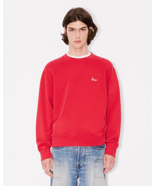 ファッショニスタ　ロングヘア　ケン KENZO トレーナー スウェット 'KENZO Archive Bouquet' コットン